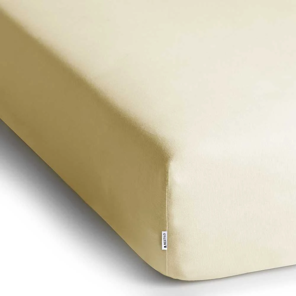 Paklodė DecoKing Amber 180-200x200+30 cm, spalva: kreminė