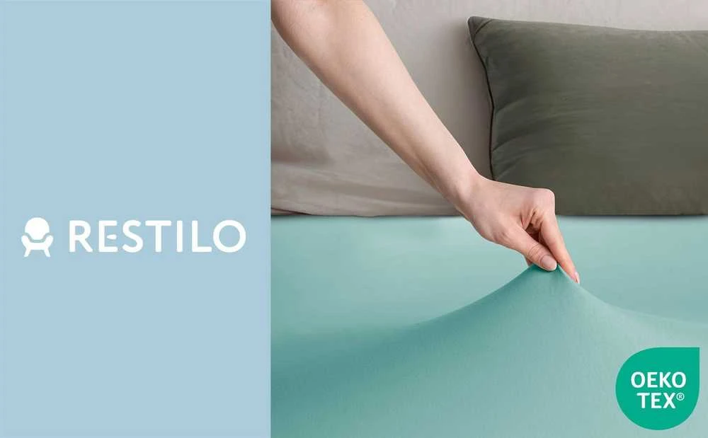 DecoKing Paklodė su guma šviesiai turkio spalvos 180-200x200+30