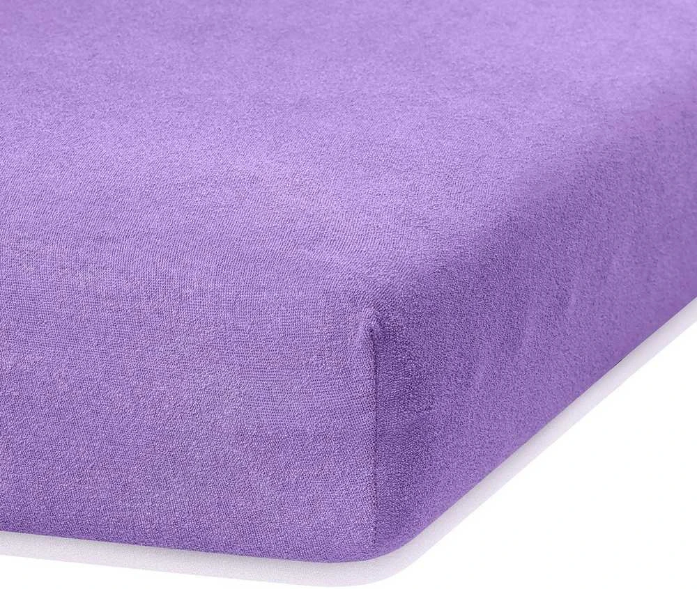 AmeliaHome Paklodė su guma violetinė 80–90x200+30 AH
