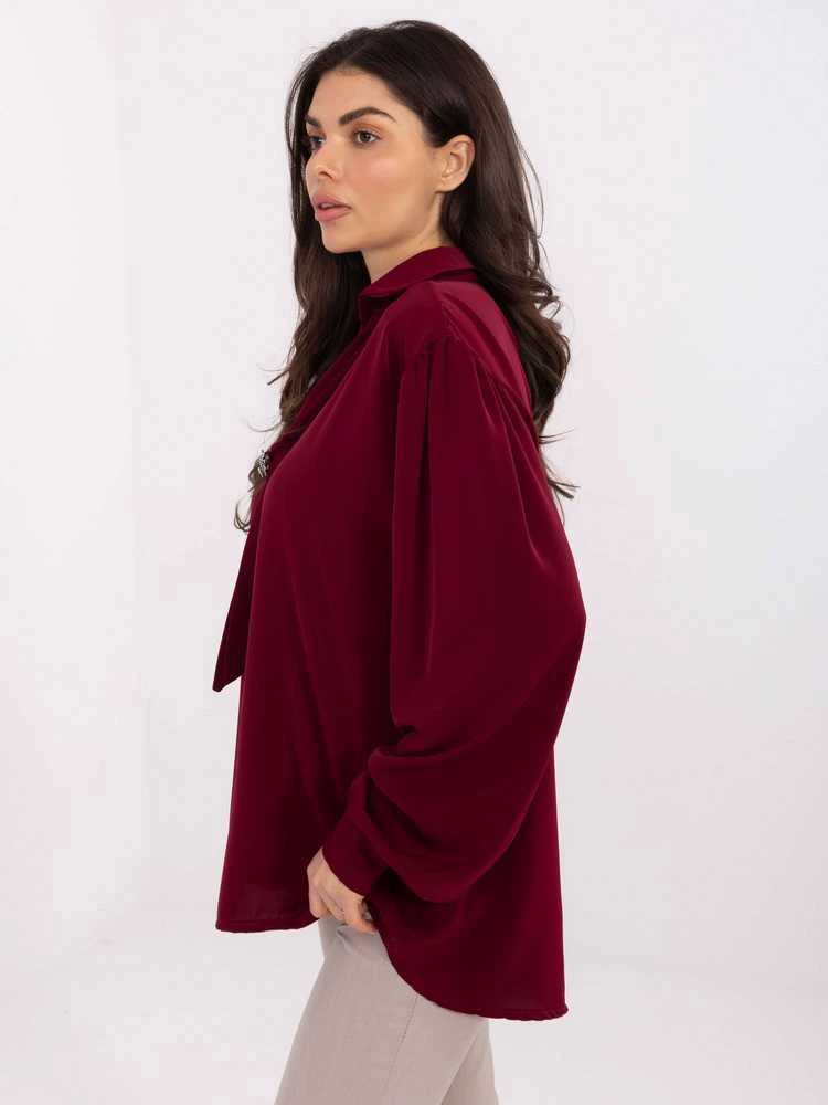 Palaidinė bordo atspalvio IT BZ – elegancijai ir jaukumui kasdien.