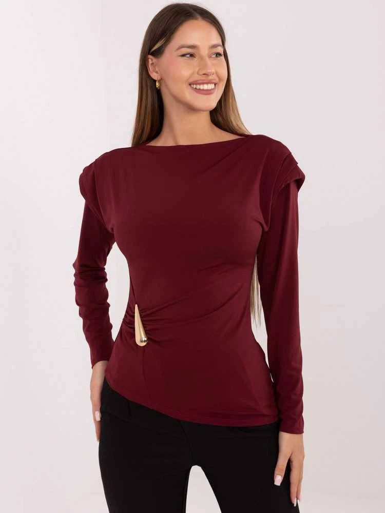 Palaidinė bordo atspalvio IT – elegancijai ir jaukumui kasdienai.
