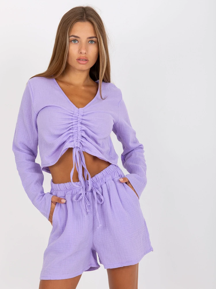 Palaidinė - D70031F11106A3 - šviesiai violetinė