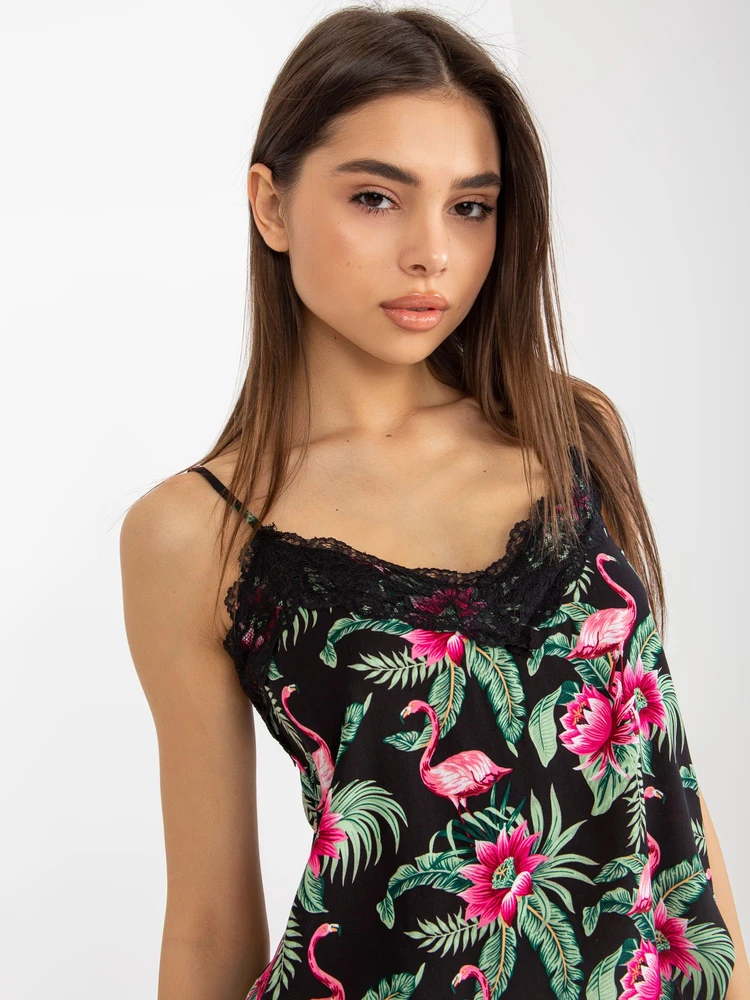 Palaidinė-D73771M11059A-juoda-žalia