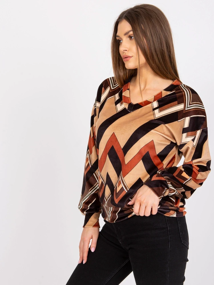 Palaidinė-DHJ-BZ-6033-1.49P-juoda-smėlio spalvos