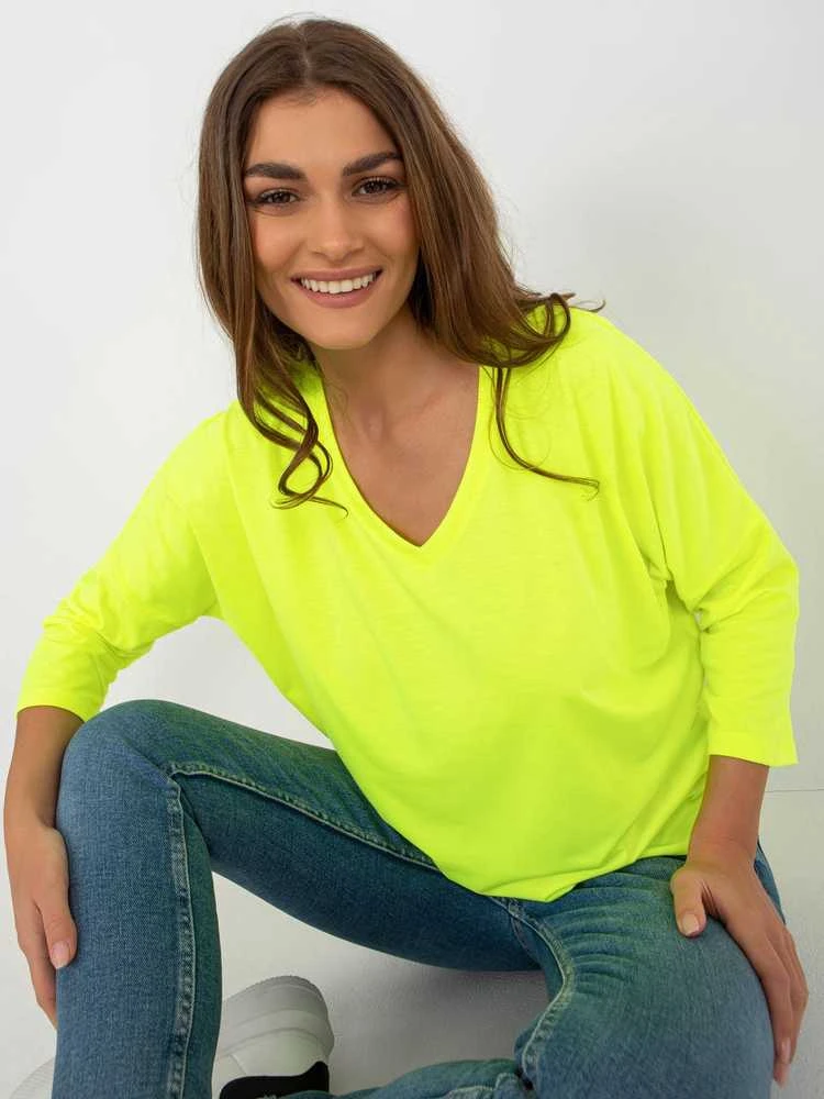 Palaidinė fluo geltona