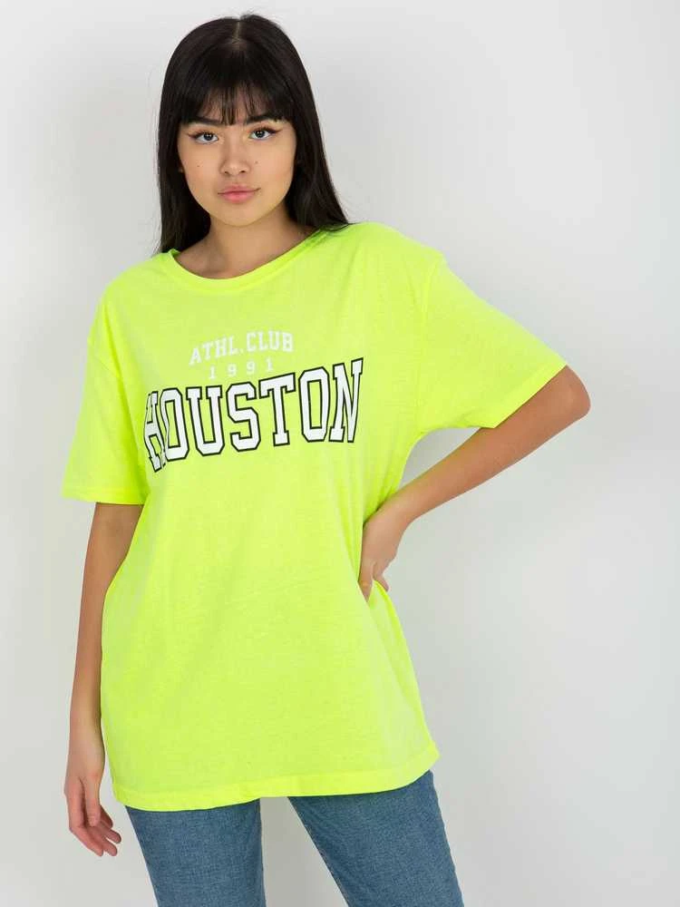 Palaidinė fluo geltonos spalvos