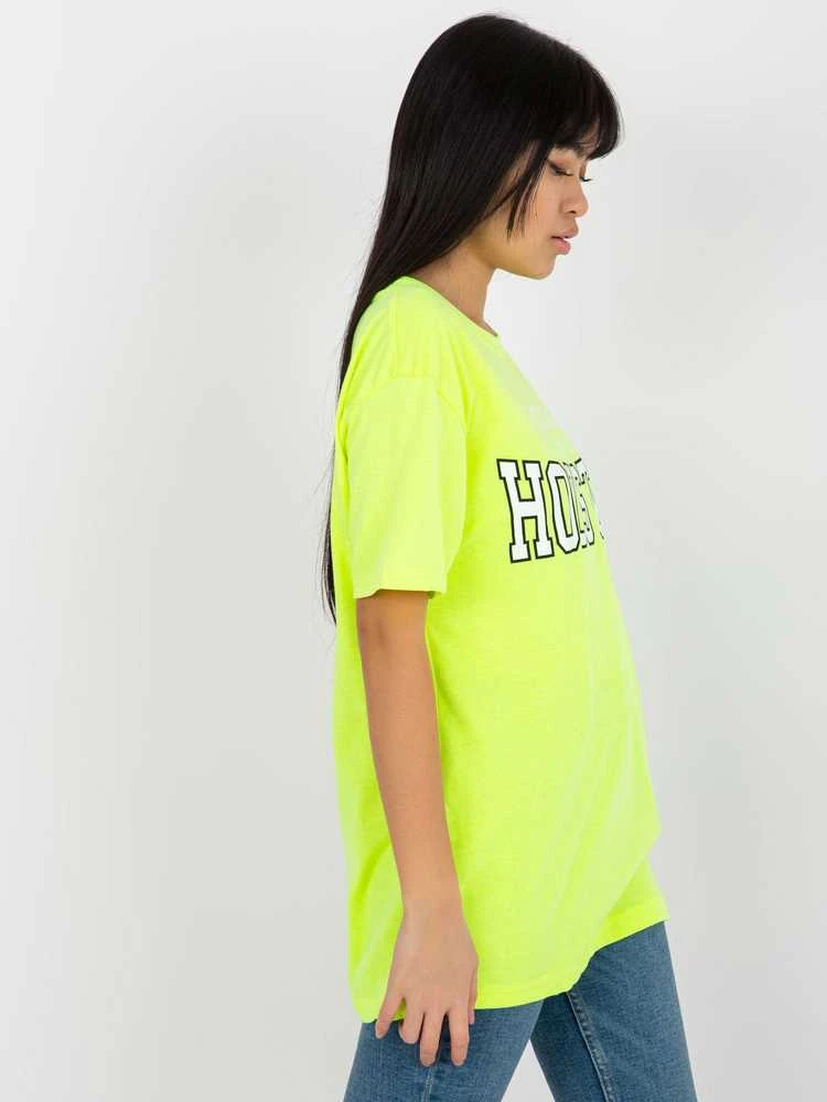 Palaidinė fluo geltonos spalvos