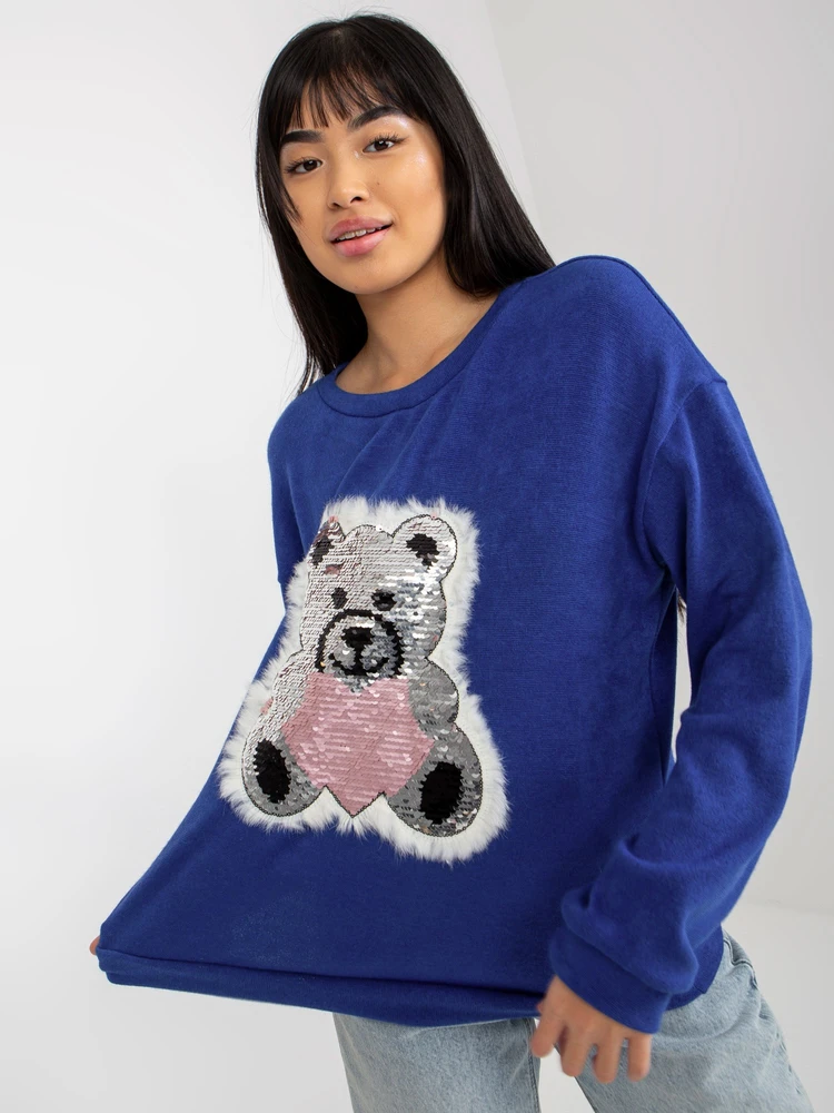 Palaidinė-LK-BZ-509067-1,27-tamsiai mėlyna