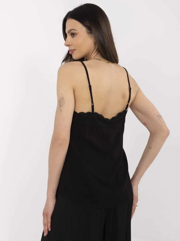 Palaidinė moterims juodos spalvos elegantiška