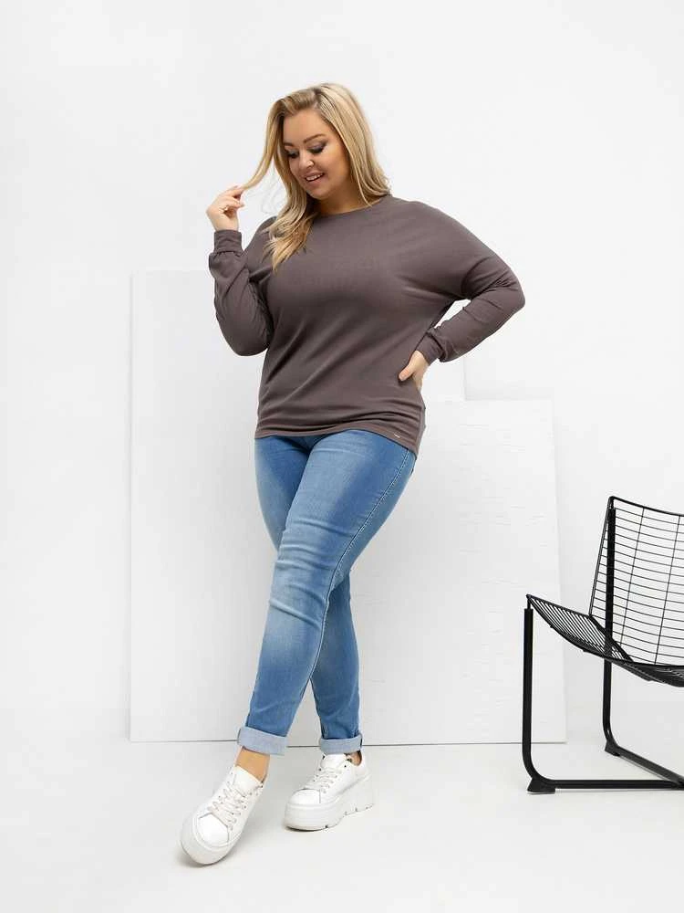 Palaidinė moteriška ruda plus size RV