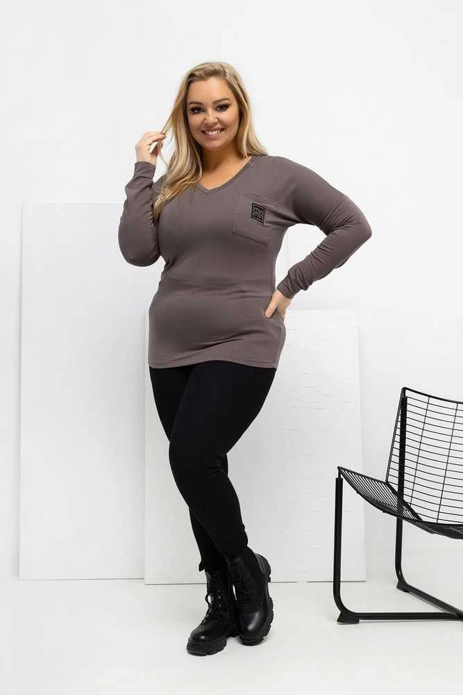 Palaidinė moteriška ruda plus size RV