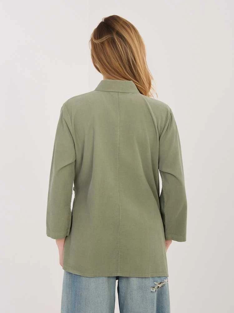 Palaidinė oversize chaki spalvos