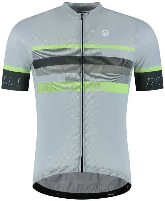 Palaidinė Race fit Hero II pilka–žalia Rogelli