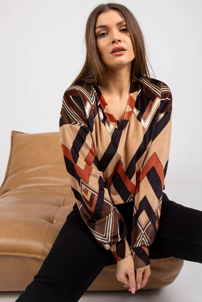 Palaidinė su geometriniu raštu Italy Moda
