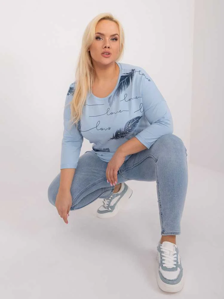 Palaidinė šviesiai mėlyna