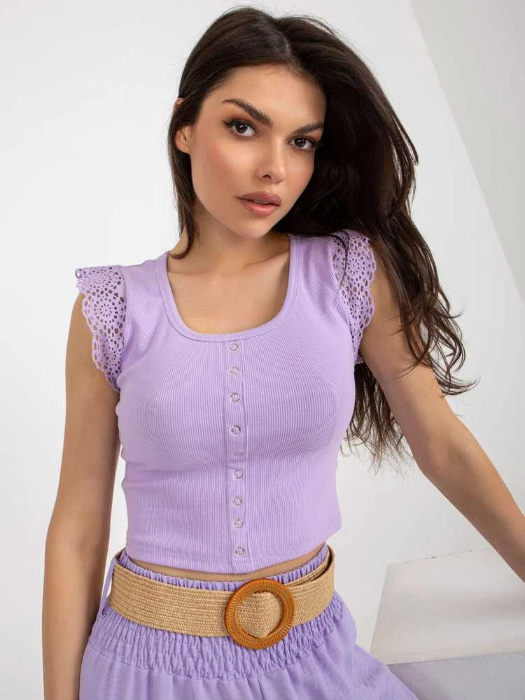 Palaidinė šviesiai violetinė