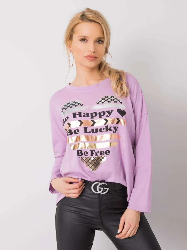 Palaidinė šviesiai violetinė