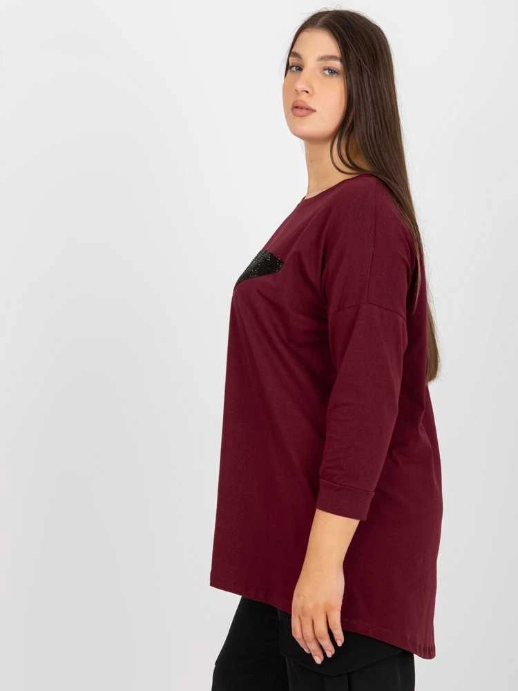Palaidinė tamsiai violetinė
