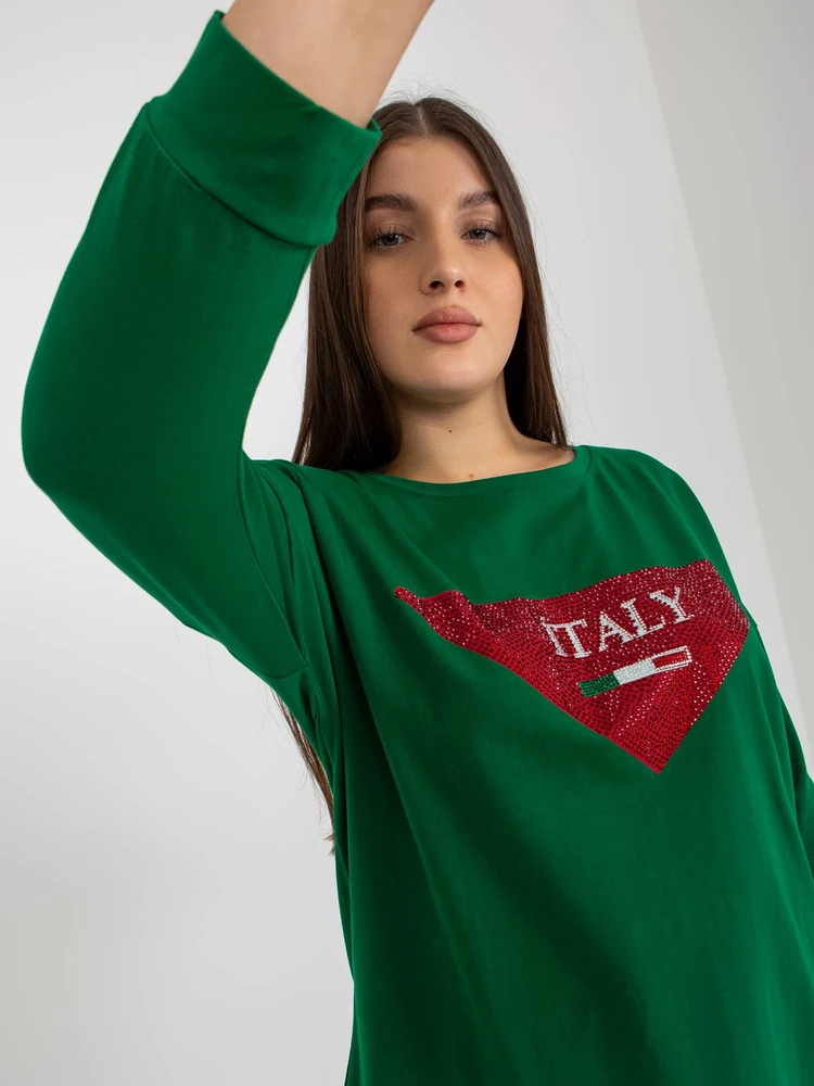 Palaidinė-VI-BZ-2911.82P-tamsiai žalia