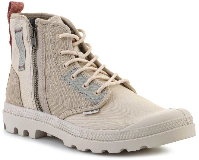 Palladium Pampa Detroit Zip Su 04612-221 Sahara/Safari