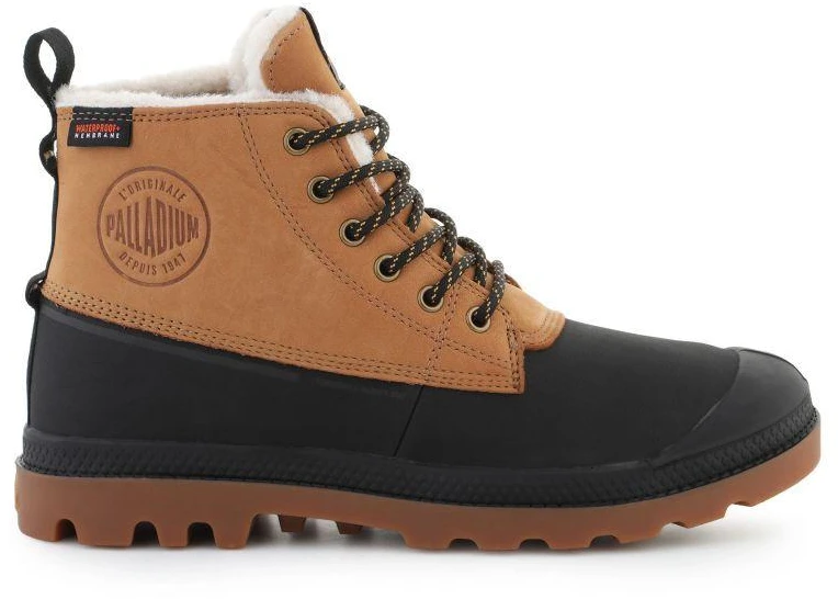 Palladium Pampa Duck Wl Wp+ 79547-254-M Tamsiai rudos
