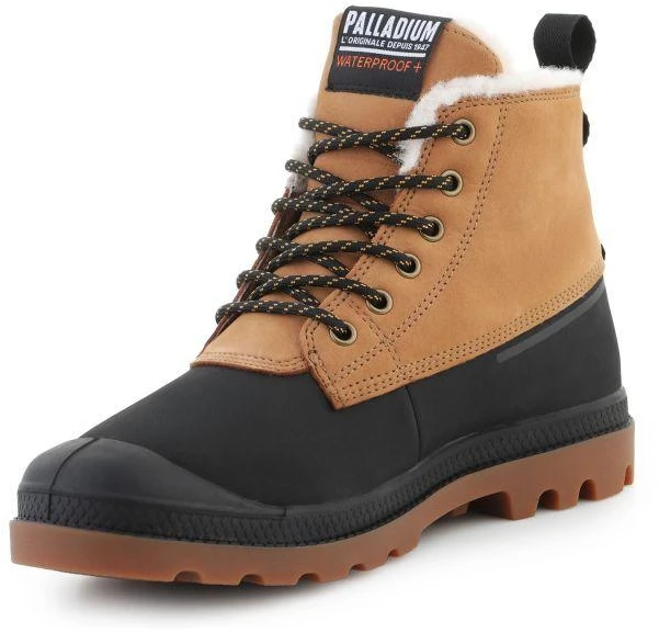 Palladium Pampa Duck Wl Wp+ 79547-254-M Tamsiai rudos