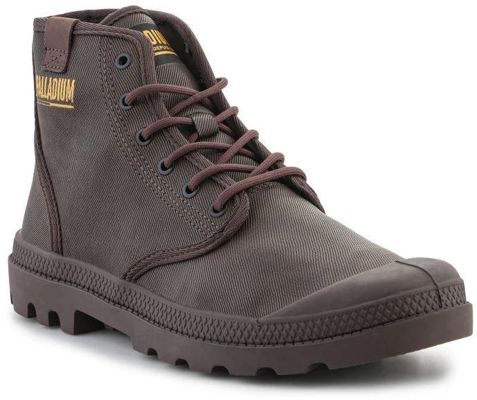 Palladium PAMPA HI COATED U 74375-249-M Dark Cocoa batai