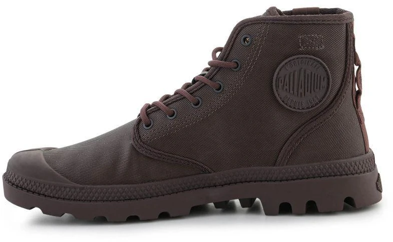 Palladium PAMPA HI COATED U 74375-249-M Dark Cocoa batai