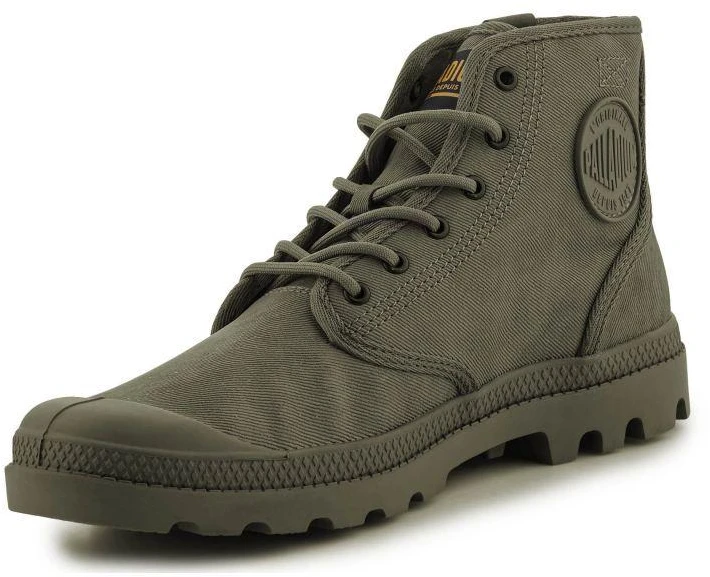 Palladium PAMPA HI COATED U batai 74375-377-M Dusky Žalias