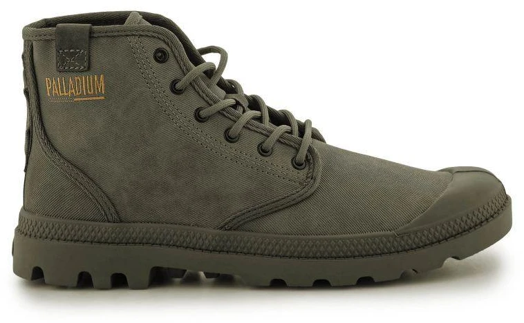 Palladium PAMPA HI COATED U batai 74375-377-M Dusky Žalias