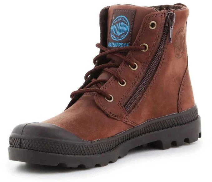 Palladium Pampa Hi Lea Gusset Jr 52744-255 batai