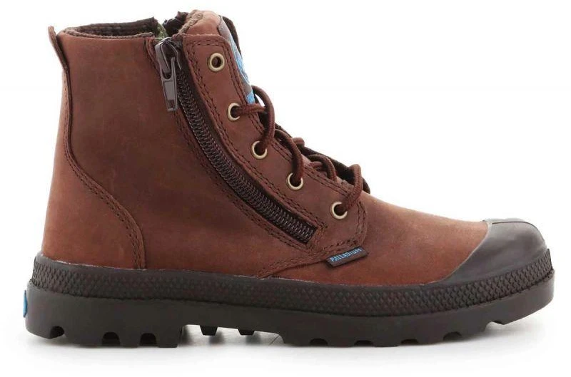 Palladium Pampa Hi Lea Gusset Jr 52744-255 batai