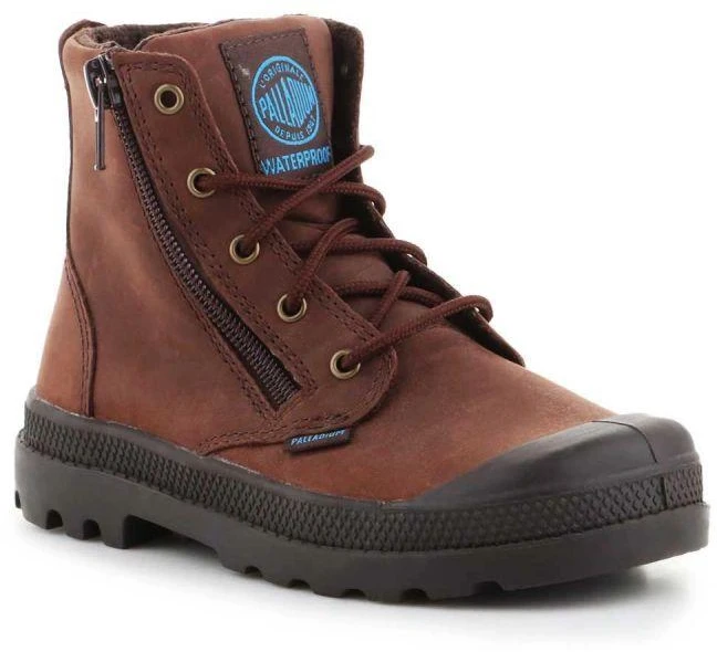 Palladium Pampa Hi Lea Gusset Jr 52744-255 batai