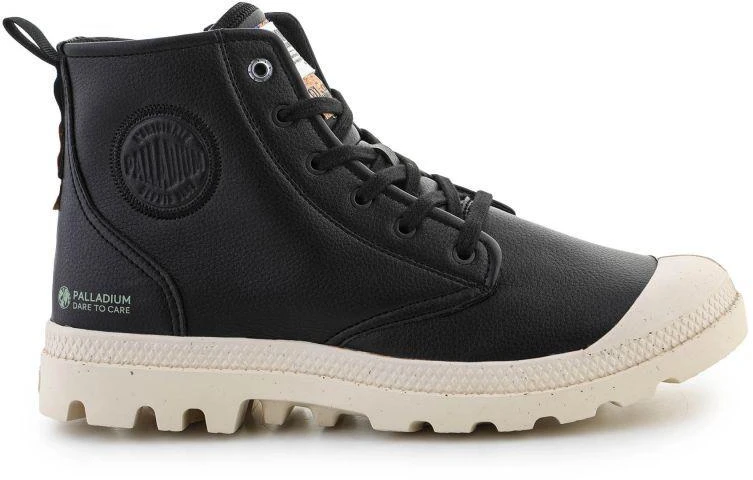 Palladium Pampa Hi Re-Vegan Leather U batai 74378-008-M Juodas