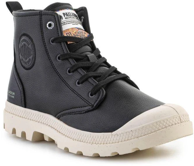 Palladium Pampa Hi Re-Vegan Leather U batai 74378-008-M Juodas