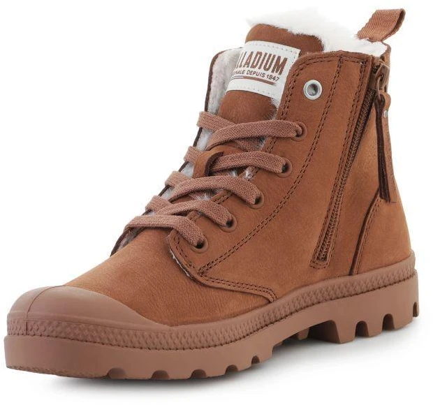 Palladium Pampa HI ZIP WL 95982-291-M Natūraliai rudas