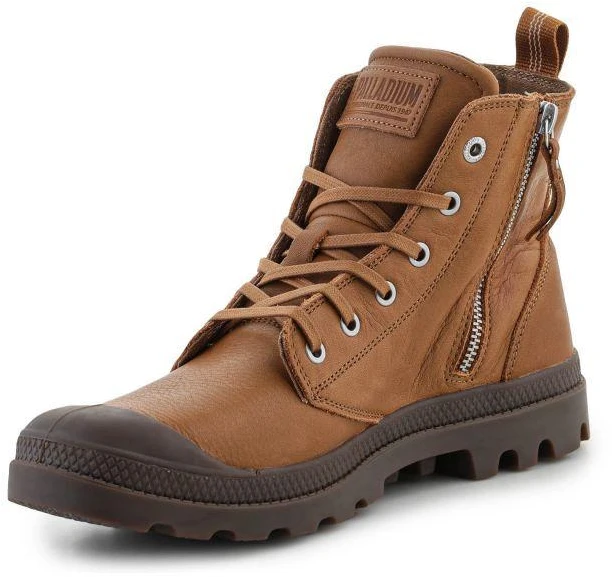 Palladium Pampa Zip Lth Ess U batai 76888-252-M Dear Brown
