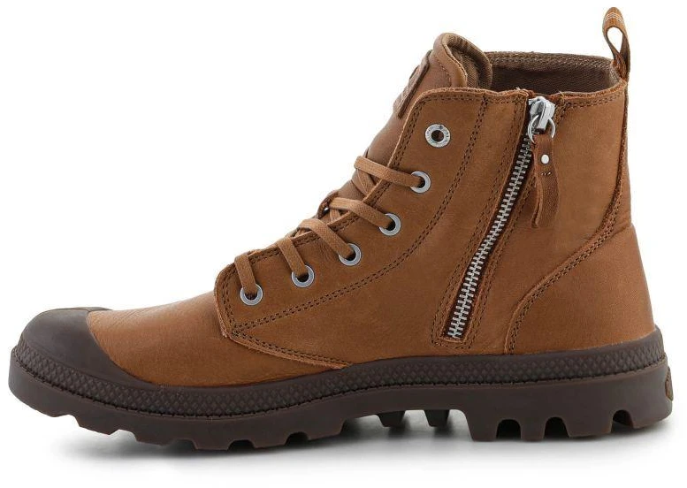 Palladium Pampa Zip Lth Ess U batai 76888-252-M Dear Brown