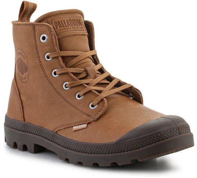 Palladium Pampa Zip Lth Ess U batai 76888-252-M Dear Brown