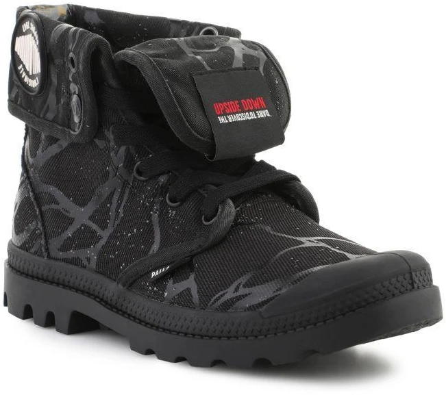 Palladium Stranger Things Laisvos Hopper Kelnės Moteriškos 94625-008-M Juodos
