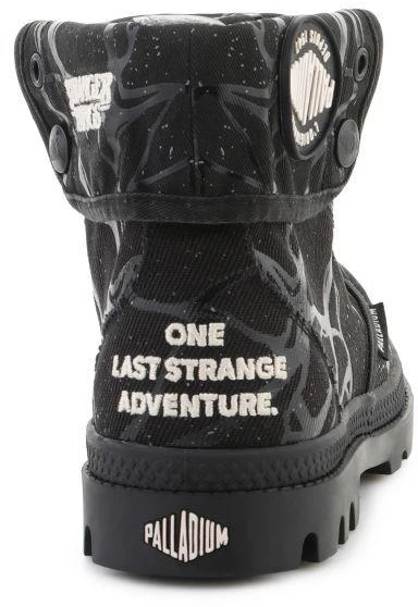 Palladium Stranger Things Laisvos Hopper Kelnės Moteriškos 94625-008-M Juodos