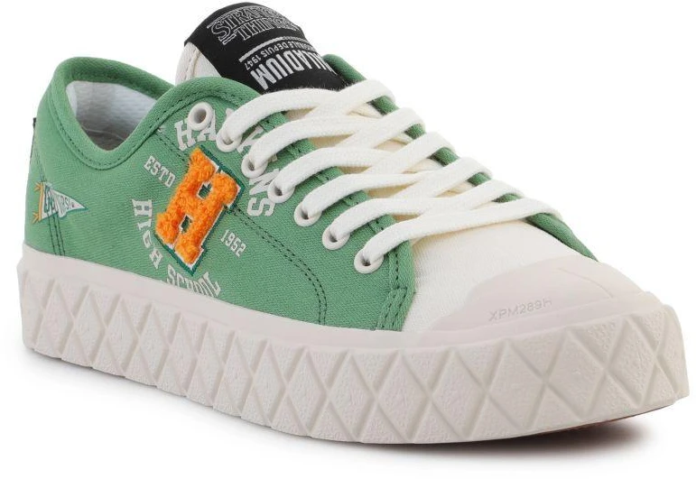Palladium Stranger Things PALLA ACE TIGERS 94630-305-M Vintage Žalias
