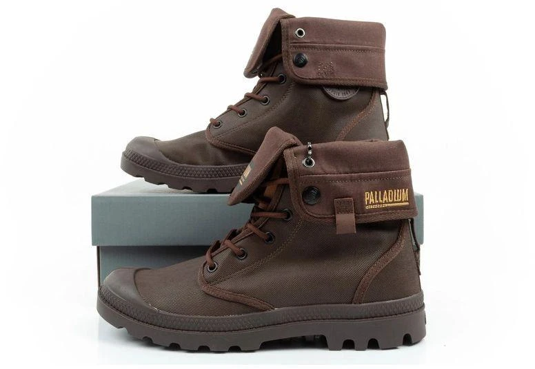 Palladium Vyriški Laisvo Kirpimo Aukštakulniai Kedai su Danga, Madingi Tamsiai Rudi