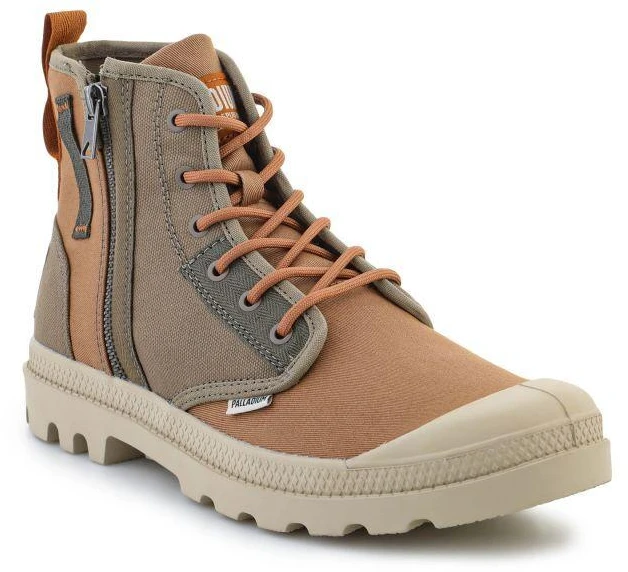 Palladium Vyriški Pampa Detroit Zip SU 04612-961-M Tamsiai Žalias/Rudis