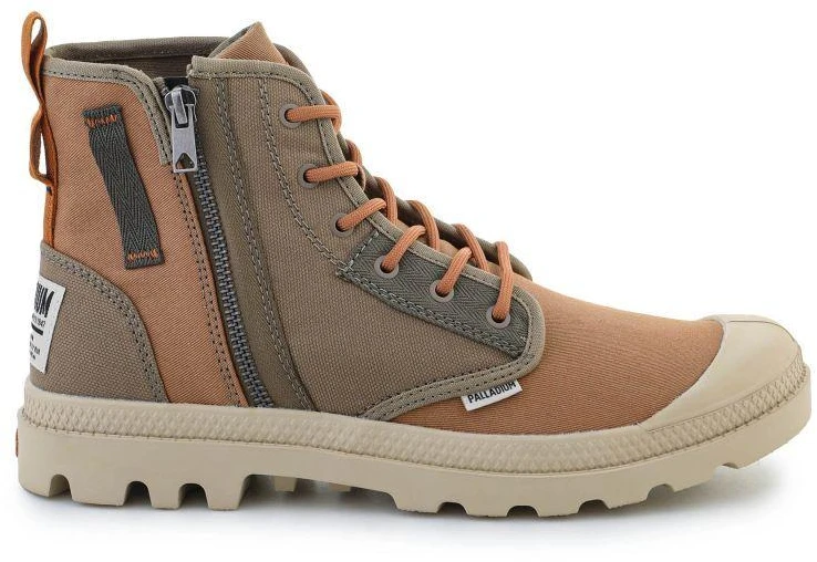 Palladium Vyriški Pampa Detroit Zip SU 04612-961-M Tamsiai Žalias/Rudis