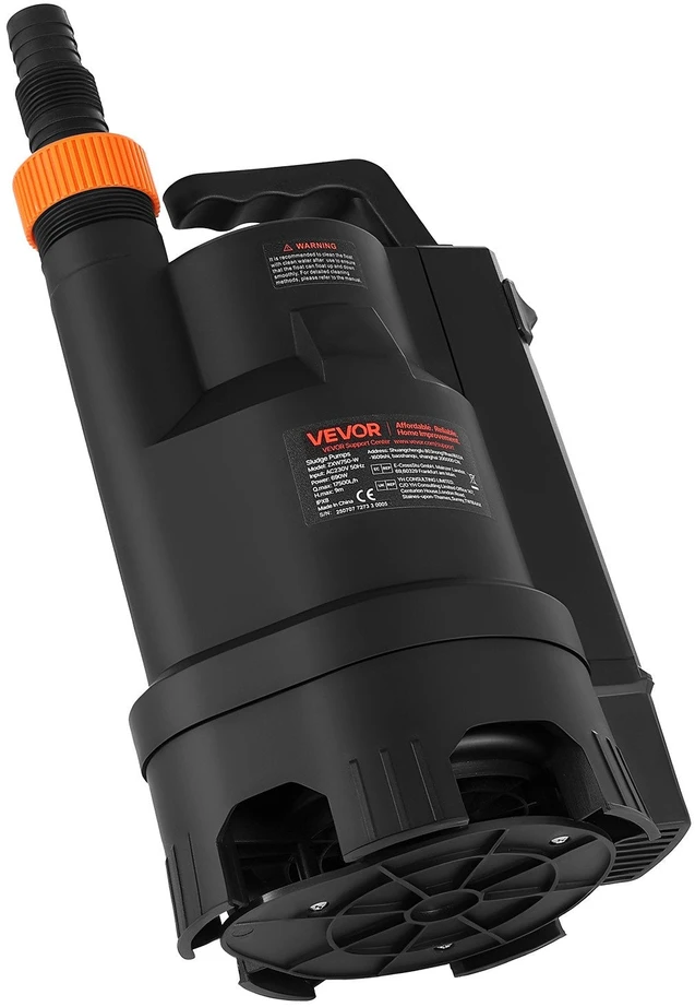 VEVOR Nardymo siurblys baseinams ir sodo sklypams