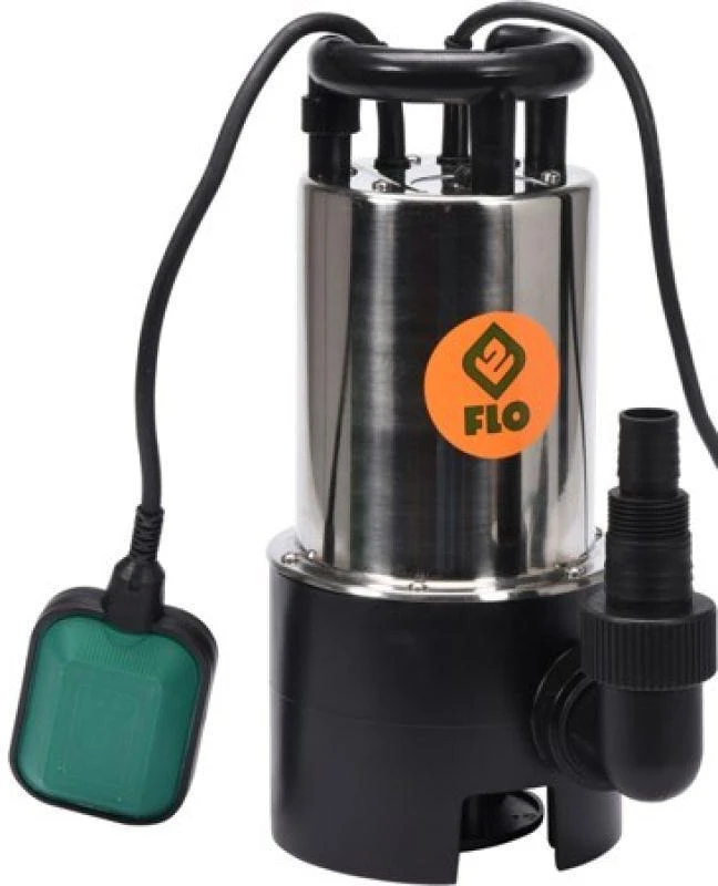 FLO nešvaraus vandens siurblys 1100W nerūdijantis plienas 79792
