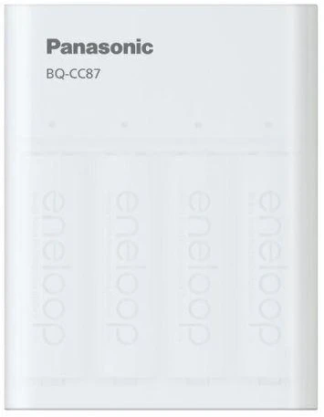 Ausinės PANASONIC SMARTPLUS USB ĮKROVIKLIS + 4 x AA ENELOOP 2000 mAh