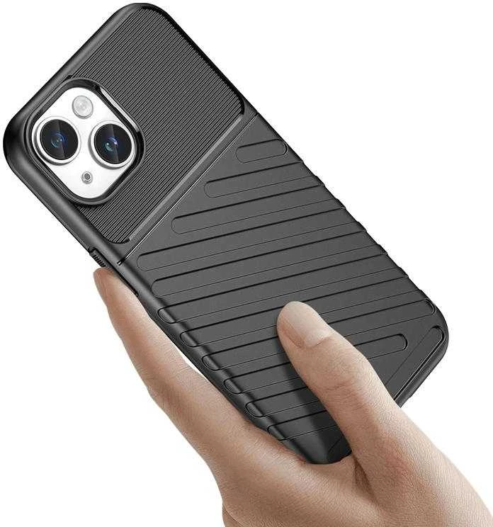 Hurtel Armored iPhone 15 Plus Thunder – dėklas telefonui mėlynos spalvos