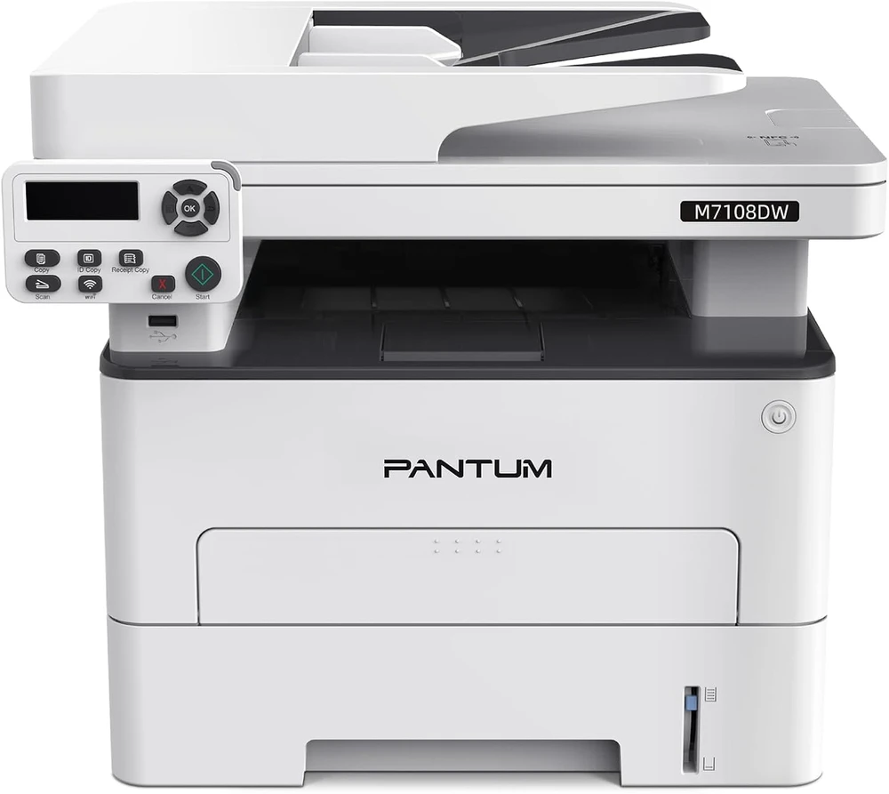 Pantum daugiafunkcis lazerinis spausdintuvas M7108DW, A4, 33 psl./min., Wi-Fi, automatinis dupleksas